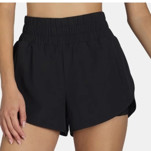 Avia Women's Running Bike Liner Shorts Black Plus Size XXL - Picture 1 of 6